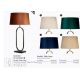 Veioze - Veioza/Lampa de masa decorativa Modish bronz/navy