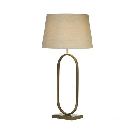 Veioze - Veioza/Lampa de masa decorativa Modish bronz/natur