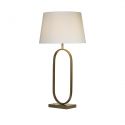 Veioza/Lampa de masa decorativa Modish bronz/alb