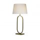 Veioza/Lampa de masa decorativa Modish bronz/alb