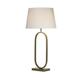 Veioze - Veioza/Lampa de masa decorativa Modish bronz/alb