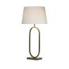 Veioza/Lampa de masa decorativa Modish bronz/alb