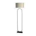 Lampadar/Lampa de podea decorativa Modish negru/gri