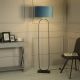 Lampadare - Lampadar/Lampa de podea decorativa Modish negru/teal