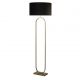 Lampadar/Lampa de podea decorativa Modish bronz/negru