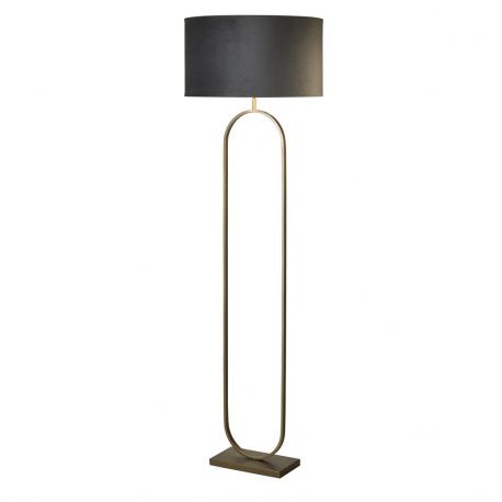 Lampadare - Lampadar/Lampa de podea decorativa Modish bronz/gri