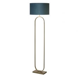 Lampadare - Lampadar/Lampa de podea decorativa Modish bronz/teal