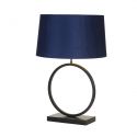 Veioza/Lampa de masa decorativa Elegant negru/navy