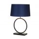 Veioza/Lampa de masa decorativa Elegant negru/navy