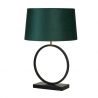 Veioza/Lampa de masa decorativa Elegant negru/verde