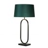 Veioza/Lampa de masa decorativa Modish negru/verde