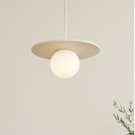 Pendule, Lustre suspendate - Lustra realizata manual din ceramica IP44 BOLL 8949
