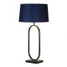 Veioza/Lampa de masa decorativa Modish negru/navy