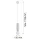 Pendule, Lustre suspendate - Pendul realizat manual din ceramica IP44 BOLL 8938