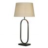 Veioza/Lampa de masa decorativa Modish negru/natural