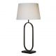 Veioza/Lampa de masa decorativa Modish negru/alb
