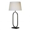 Veioza/Lampa de masa decorativa Modish negru/alb