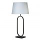 Veioze - Veioza/Lampa de masa decorativa Modish negru/alb