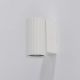 Aplice, corpuri de iluminat pentru pereti - Aplica minimalista din aluminiu canelat Anna Wall 1 alb