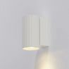 Aplica minimalista din aluminiu canelat Anna Wall 1 alb