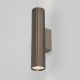 Aplice, corpuri de iluminat pentru pereti - Aplica minimalista din aluminiu canelat Anna Wall 2 bronz