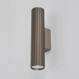 Aplica minimalista din aluminiu canelat Anna Wall 2 bronz