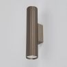 Aplica minimalista din aluminiu canelat Anna Wall 2 bronz