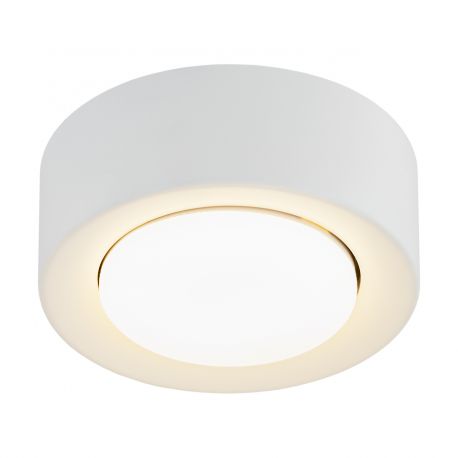 Plafoniere cu spoturi, Spoturi aplicate - Spot tavan, Mini plafoniera ELORA 8915 alb crem