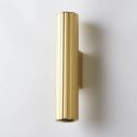 Aplica minimalista din aluminiu canelat Anna Wall 2 auriu