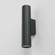 Aplica minimalista din aluminiu canelat Anna Wall 2 negru