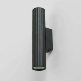 Aplica minimalista din aluminiu canelat Anna Wall 2 negru