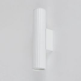 Aplica minimalista din aluminiu canelat Anna Wall 2 alb