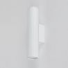 Aplica minimalista din aluminiu canelat Anna Wall 2 alb