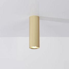 Spot aplicat din aluminiu canelat Anna auriu