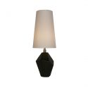 Veioza/Lampa de masa decorativa Apex negru/alb