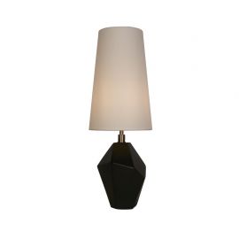 Veioze - Veioza/Lampa de masa decorativa Apex negru/alb