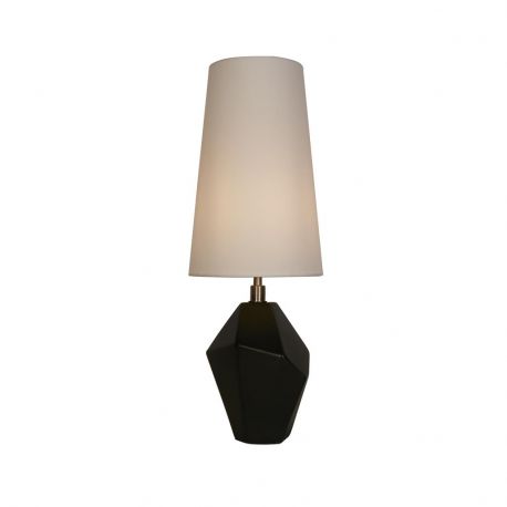 Veioze - Veioza/Lampa de masa decorativa Apex negru/alb