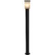Stalpi - Stalp 124cm protectie IP44 NORFOLK 8750 negru