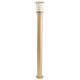 Stalpi - Stalp 124cm protectie IP44 NORFOLK 8754 auriu