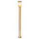 Stalpi - Stalp 124cm protectie IP44 NORFOLK 8754 auriu