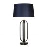 Veioza/Lampa de masa decorativa Chic negru/navy