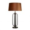 Veioza/Lampa de masa decorativa Chic negru/orange