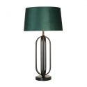 Veioza/Lampa de masa decorativa Chic negru/verde