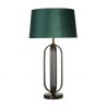 Veioza/Lampa de masa decorativa Chic negru/verde