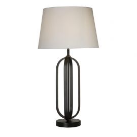 Veioze - Veioza/Lampa de masa decorativa Chic negru/alb