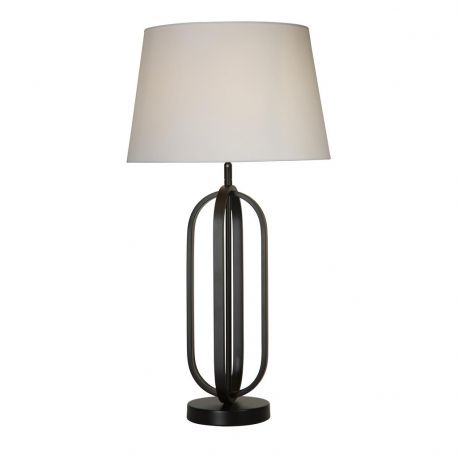 Veioze - Veioza/Lampa de masa decorativa Chic negru/alb