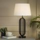 Veioze - Veioza/Lampa de masa decorativa Chic negru/alb