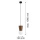 Pendule, Lustre suspendate - Pendul lemn stil scandinav VOLANTE 8952
