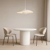 Lustra suspendata LED BOLTON 8867 alb crem
