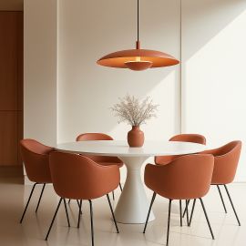Lustra suspendata LED BOLTON 8870 teracota